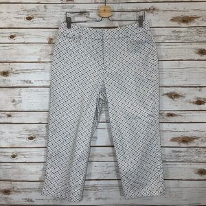 Gloria Vanderbilt Charlene Patterned Capris